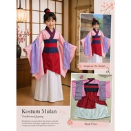 BAJUANAKUNIK MULAN COSTUME/S JAPANESE COUNTRY COSTUME/S TRADITIONAL JAPANESE COSTUME/S COUNTRY COSTU