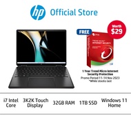 HP Spectre x360 14-ef2012TU - 13th Gen Intel Core i7 - 32 GB RAM - 1 TB SSD - 13.5 - diagonal 3K2K d