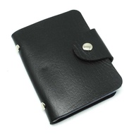 Grab Medan 24-Slot Leather Card Wallet C1707H1 Black