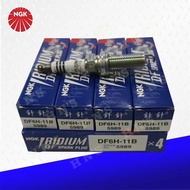 NGK DF6H-11B Iridium DF Spark Plugs ( set of 4 ) for Nissan Grand Livina, Sentra, Almera, Teana, Juk