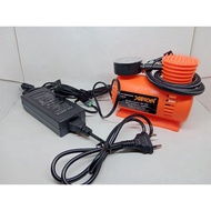Compressor Mini Dc 12v / Paket Compressor + Adaptor / Orange Kompresor Angin Mini - Dc 12V  / Adapto