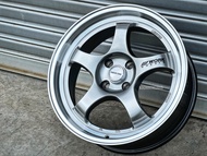 New Car Sport Rim Flow Forming 7.5KG WORK MEISTER S1R Wheels 17x7J 4x100 ET40 Hyper Black with Lip -