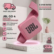 Hot Sale Original Quality JBL Go 4 Black Portable Mini Wireless Speaker - Waterproof IP67 Soundbox [