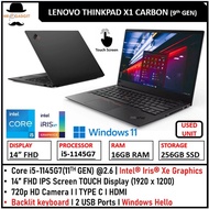 Lenovo Premium AI Laptops | ThinkPad X1 Carbon Gen 10 / 9 | T14s T14 | Core i5 i7 11th 12th Gen | 16