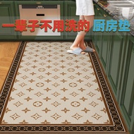 Kitchen, Aisle Dedicated Floor Mats Disposable Kitchen Floor Mats Floor Mats Kitchen Fully Waterproof Oil-Proof Dirt-Resistant Scrubable Anti-S