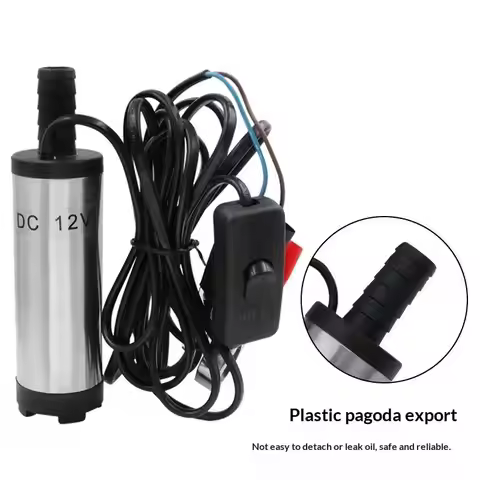 Electric Fuel Transfer Pump Water Oil Transfer Refueling Submersible Pump For Diesel Water Pump 12V