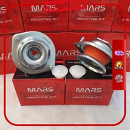 🚨MARS🚨ABSORBER MOUNTING SILVER/RED SILICONE (ADJUSTABLE ABSORBER) FOR PERODUA KANCIL/KELISA/KENARI/VIVA/MYVI(FREE CAP)