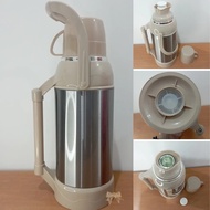 TERMOS 2 Liter Hot Water Thermos, Airtight Glass Bottle, Stainless Steel Vacuum Flask