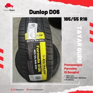 Dunlop D06 185/55R16 Tayar Baru (Installation) 185 55 16 New Tyre Tire TayarGuru Pasang Kereta Wheel Rim Car