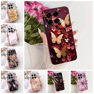 Tecno Camon 30 4G CL6 CL6k Case Tecno Camon 30 5G CL7 Cover Cute Cat Fashion Butterfly Painted Casin