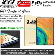 PsDs Anti-fingerprint Tempered Glass Screen Protector for HUAWEI MatePad 10.4 MatePad Pro 10.8 MateP