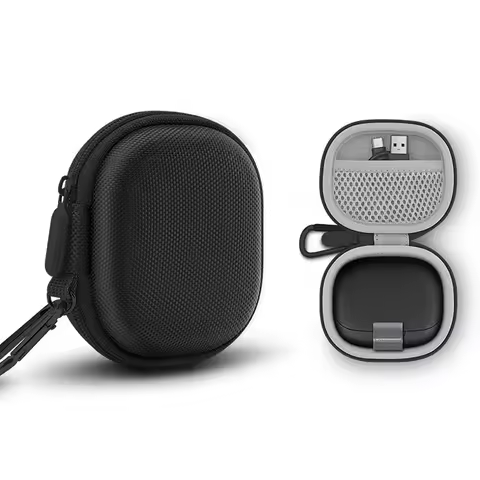 Hard EVA Carrying Case for Soundcore Aerofit Pro, Shockproof Portable Travel Protective Storage Bag 