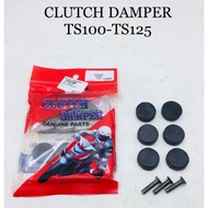 SUZUKI TS100 / TS125 CLUTCH DAMPER SET // KLAC KLAS RUBBER GETAH RIVET PAKU TS-100 TS 100 125 TS-125