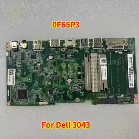 0F65P3 For Dell 3043 Laptop Motherboard CN-0F65P3 0F65P3 F65P3 DAQF2AMB6A0 N3540 Tested OK