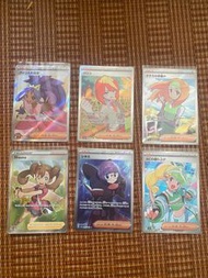 日版  美版全圖人物卡  寶可夢 Pokemon card