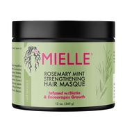 💗Mielle Organics Mặt nạ tóc giúp mọc tóc Mielle Organics Rosemary Mint Hair Masque 340g cho tóc khô 