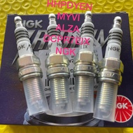 *NGK* IRIDIUM SPARK PLUG SET (4PCS) PERODUA MYVI 1.3-1.5, ALZA 1.5 (DCPR7EIX) READY STOCK