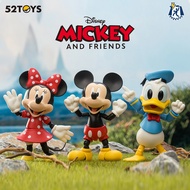 52TOYS Figlite Series Disney Mickey and Friends Series Minnie/Mickey/Donald Duck Action Figure Toy