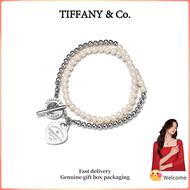 (New) Womens Fashion Bracelet s925 sterling silver Return to T series Wrap-around bead bracelet with