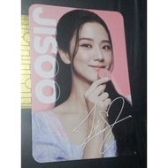 blackpink jisoo , group oreo photocard