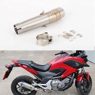 Motorcycle Exhaust  Middle pipe Link Pipe for HONDA NC700X NC750X NC750S NC700S 2012-2017 nc700 exha