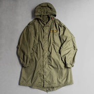 < White Wood 11 > US ARMY M51 FISHTAIL PARKA Public Shipment Green Long Coat Without Lining B