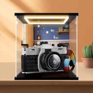 Chuandi Suitable for Lego 31147 Retro Camera Building Block Model Assembling Toy Back Light Acrylic 