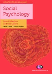 Social Psychology Jane Callaghan