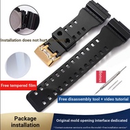 Replacement Strap Substitute Suitable for casio Strap GA100/110 Black Gold Watch Men Women gshock No