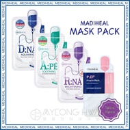 [MEDIHEAL] D:NA AQUARING PROATIN MASK 25ml/ P.E.P FIRMING PROATIN MASK 25ml/ A.P.E SOOTHING PROATIN MASK 25ml/ R.N.A BRIGHTENING PROATIN MASK 25ml