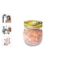 大粉晶玫瑰岩鹽粒Large Rose Salt Grain，巴基斯坦喜馬拉雅山岩鹽浴鹽山脉鹽石鹽山鹽天然鹽礦物鹽水晶鹽粉紅鹽新品上市特價優惠 (V-SALT-GRAIN-L)
