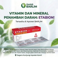 Etabion Multivitamin Blood Booster - Anemia Supplement & Pregnant Women