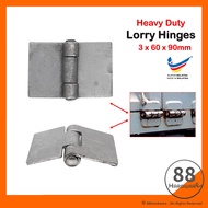 3mm Lorry Hinges / Welding Hinges Metal / Ensel Welding Pintu / Ensel Besi / door hinges / pagar hinges / grill hinges