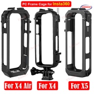 PC Frame Cage For Insta360 X4 Air X5 Shockproof Protective Frame Housing Case For Insta360X4Air Inst