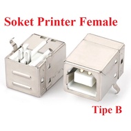USB Type B Type B Female Printer Socket Connector 4 Pin