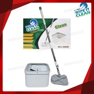 Shivtech Shiv-368SM Wipe it Clean it Spin Mop and Bucket 360
