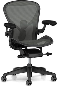 Herman Miller Remastered Aeron Chair -- Higher spec