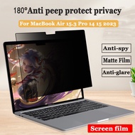 Anti-spy Privacy Screen Protector For Macbook Pro 14 16 13inch 2023 Air 15 A2941 2023 Air 15 A2941 M