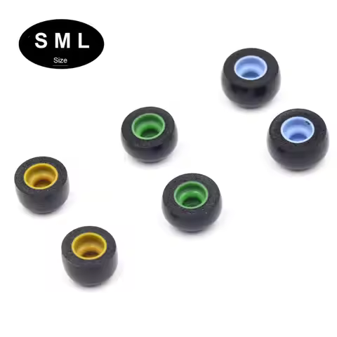 3 Pair/Set Soft In-Ear Memory Foam Ear Buds Earphone Covers Replacement Eartips for -Jabra Elite 65t