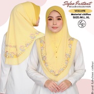 🔥NEW🔥FBVOL4 TUDUNG SARUNG FABULOUS COLOUR SULAM KELILING EXECUTIVE SIZE XL/2XL