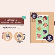 Fruits & Sweets Haechan Fanart Mini Charm Keychain by Haetbyulbit