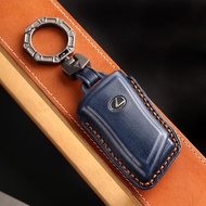 LEXUS genuine leather key cover ES300H ES260 NX250 NX350H RZ450e UX200 UX250H IS300H RX350 RX500H key cowhide stitching protective case