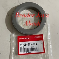 BEARING LAHAR SUPPORT SHOCKBREAKER DEPAN STREAM CRV GEN 2 CIVIC ES CENTURY VTI S 2001 2002 2003 2004 2005 2006 HONDA 51726-S5A-004 SHOCK ABSORBER MOUNTING COMP DAMPER LAHER SUPORT KANAN KIRI RUBBER BUMP