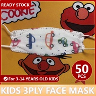 【Ready Stock】ZOCN แมสเกาหลี 50 ชิ้น แมสเกาหลีkf94เด็ก KF94 for kids Cartoons การ์ตูน  เด็ก เด็ก ๆ หน้ากากอนามัย  3mหน้ากากป้องกัน PM2.5 แบบใช้ซ้ำได้ 4 ชั้น