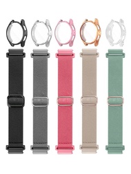 5入組手錶保護套及5入組手錶錶帶套，適用於三星Galaxy Watch 6/5/4 40mm 44mm，以及Galaxy Watch 6 Classic 43mm 47mm版