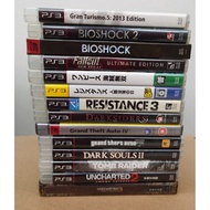 Bundle on 5 pcs PS3 Blu-ray Disc Games.