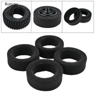 [kokiyaebMY] 4x 1/12 Scale RC Car Crawler Tire Single Stage Foam for MN86K MN86KS MN86
