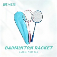 AERI Badminton Racket 2Pcs Fitness Sports Badminton Ball Racket men's and women's badminton racket