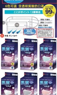 預訂-透明質酸2588mg口罩 (一盒30個)