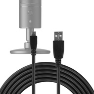 Geekria USB A to Micro USB Microphone Cable Compatible with Razer Seiren X Seiren Mini Seiren Emote 